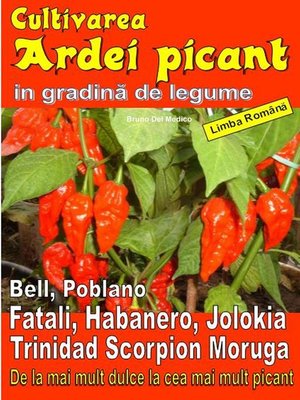cover image of Cultivarea ardei picant in gradină de legume